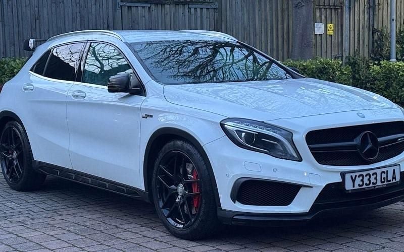 White Used 2016 Mercedes GLA45 AMG AMG SUV | £17,330 (Good price) - Image 1/4