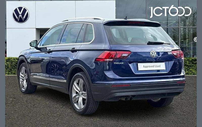 Used VW Tiguan Match 150 HP (110 kW) 2019 Blue SUV