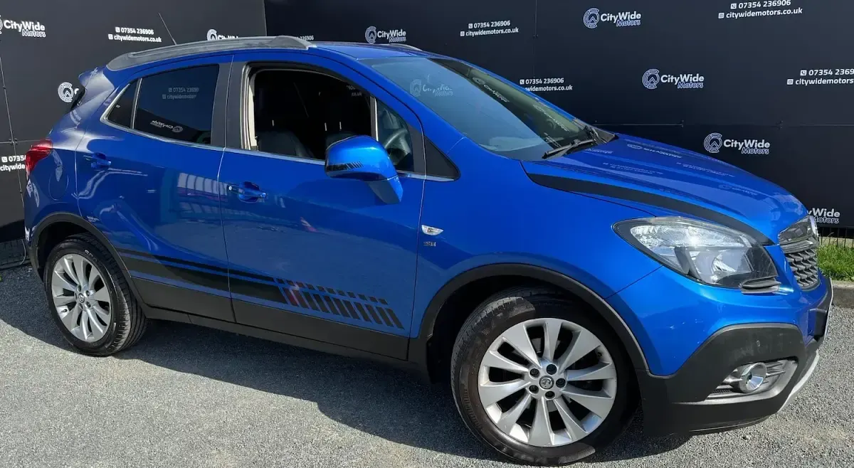 Used Vauxhall Mokka 115 HP (84 kW) 2014 Blue SUV
