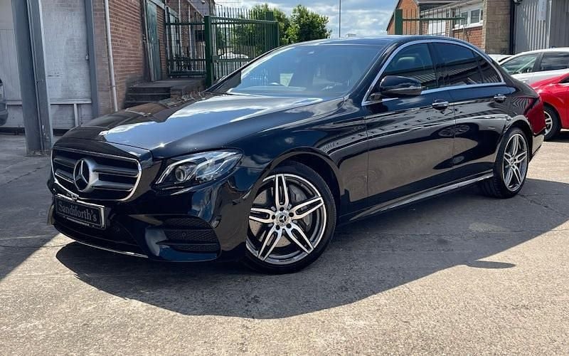 Used Mercedes E400 AMG Line Premium Plus 340 HP (250 kW) 2019 Black Sedan
