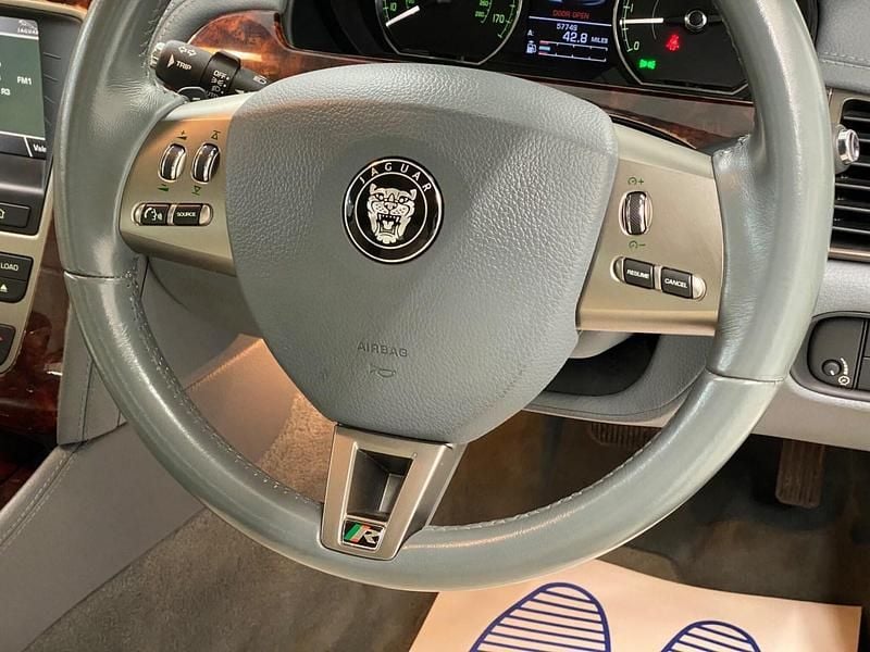 Used Jaguar XKR Supercharged 420 HP (308 kW) 2007 Blue Coupe