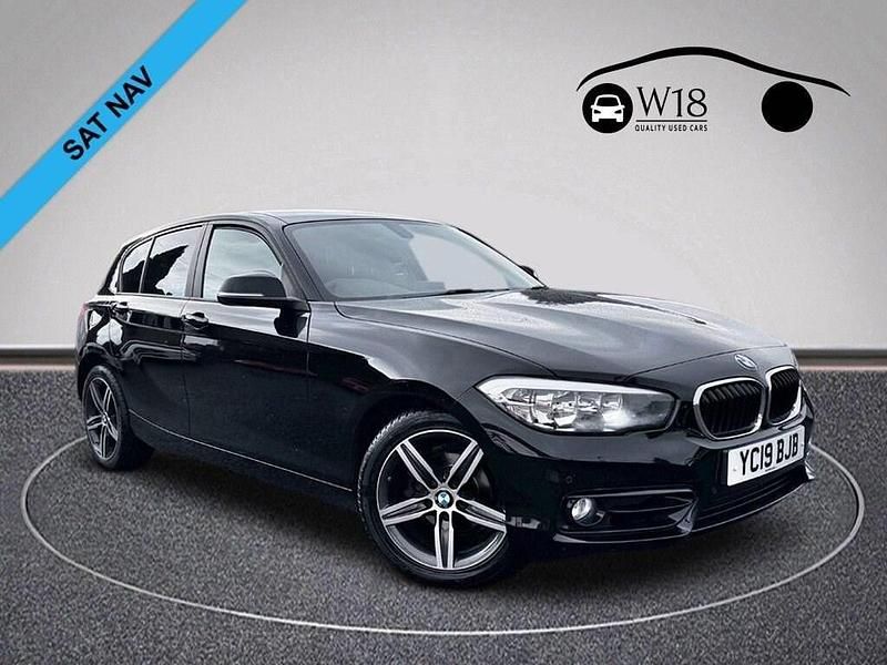 Black Used 2019 BMW 118 Sport Line Hatchback | £10,450 (Super price) - Image 1/4