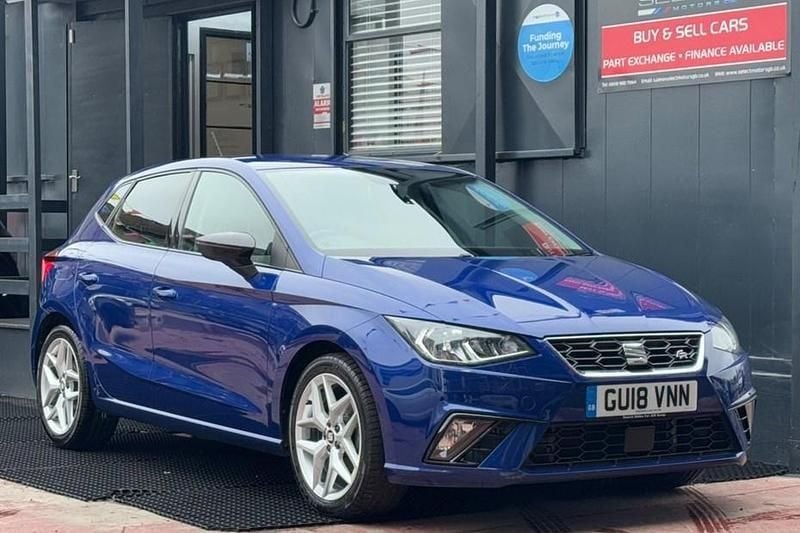 Blue Used 2018 Seat Ibiza FR Hatchback | £10,595 (Good price) - Image 1/1