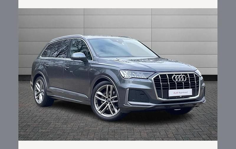 Used Audi Q7 S-Line 286 HP (210 kW) 2020 Daytona grey SUV