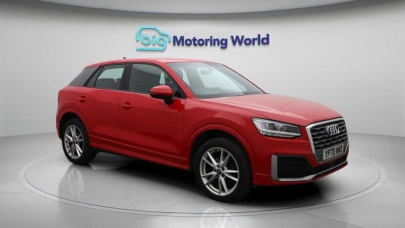 Used Audi Q2 S-Line 116 HP (85 kW) 2020 Red SUV