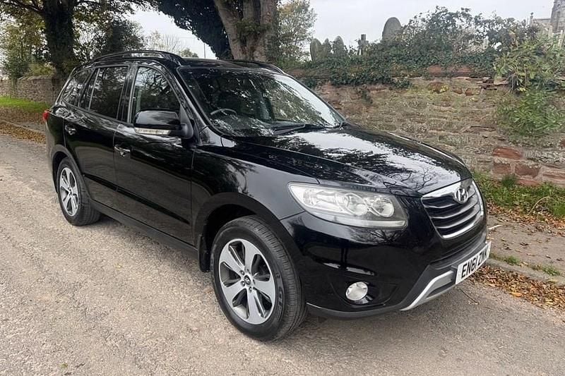Black Used 2012 Hyundai Santa Fe Premium SUV | £2,995 (Good price) - Image 1/1