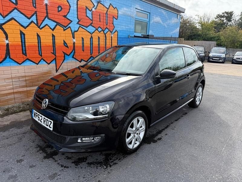 Black Used 2013 VW Polo Match Hatchback | £3,495 (Fair price) - Image 1/4