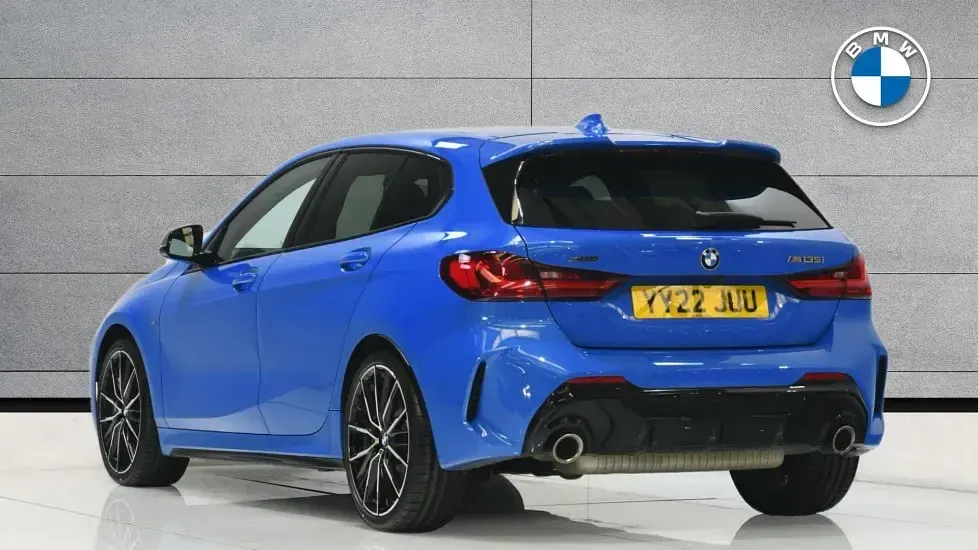 Used BMW M135 Shadowline 302 HP (222 kW) 2022 Blue Hatchback