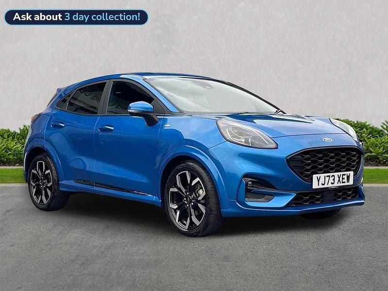 Blue Used 2023 Ford Puma ST-Line X Hatchback | £17,149 (Fair price) - Image 1/4