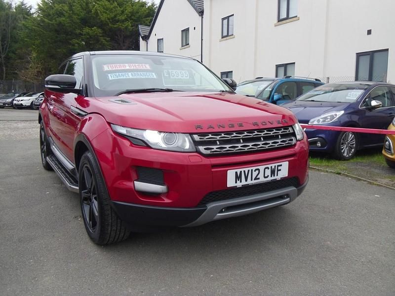 Used Land Rover Range Rover evoque Pure 2012 Red SUV