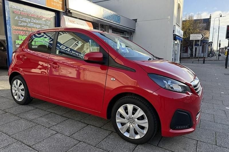 Red Used 2018 Peugeot 108 Active Hatchback | £4,985 (Fair price) - Image 1/1