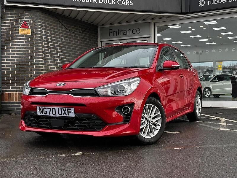 Used Kia Rio 99 HP (72 kW) 2020 Red Hatchback