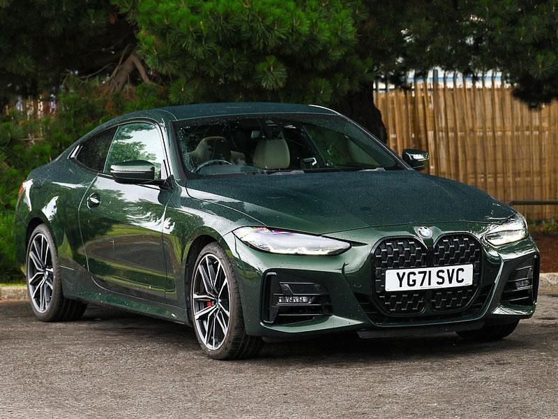 Green Used 2021 BMW 430 M Sport Coupe | £32,898 (Fair price) - Image 1/4