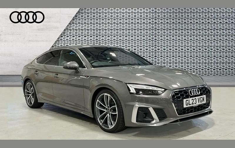 Used Audi A5 Sportback S-Line 150 HP (110 kW) 2023 Grey Hatchback