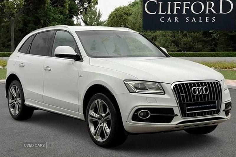 Used Audi Q5 S-line plus 190 HP (139 kW) 2016 White SUV