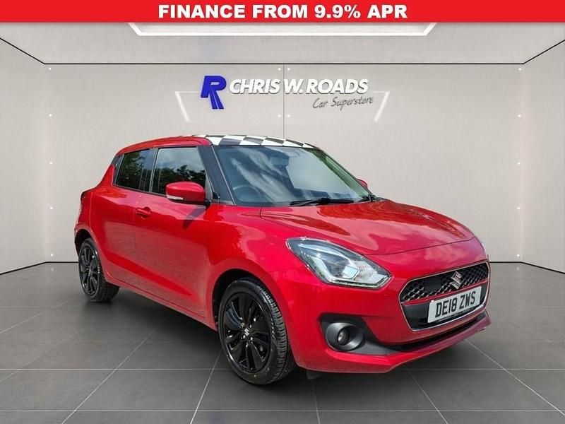 Red Used 2018 Suzuki Swift SZ5 Hatchback | £8,500 (Fair price) - Image 1/3