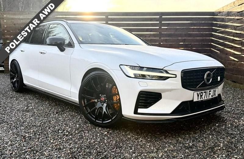 White Used 2021 Volvo V60 Estate | £26,995 (Expensive) - Image 1/4