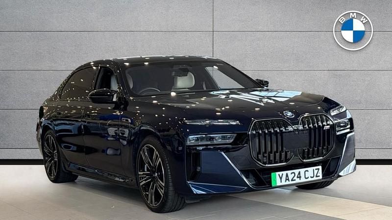 Blue Used 2024 BMW i7 Comfort Edition Sedan | £97,500 (A bit pricey) - Image 1/4