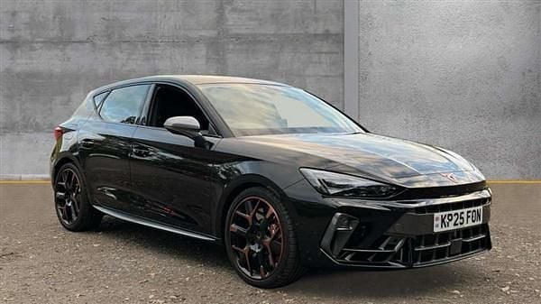 Midnight black Used 2025 Cupra Leon VZ3 Hatchback | £32,490 (Expensive) - Image 1/4