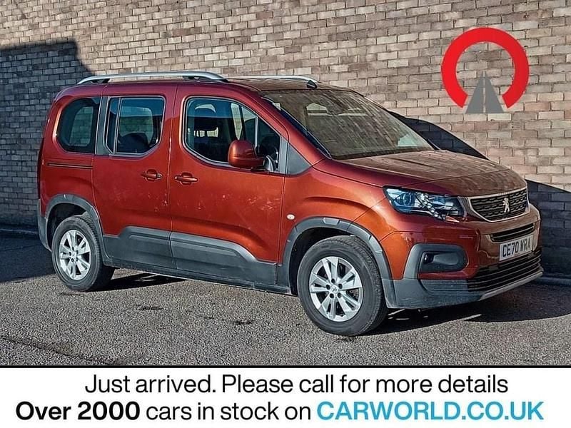Bronze Used 2020 Peugeot Rifter Allure MPV | £15,995 (Good price) - Image 1/3