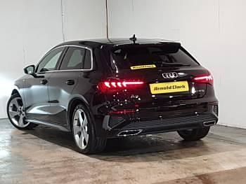 Used Audi A3 S-Line 110 HP (80 kW) 2024 Black Hatchback