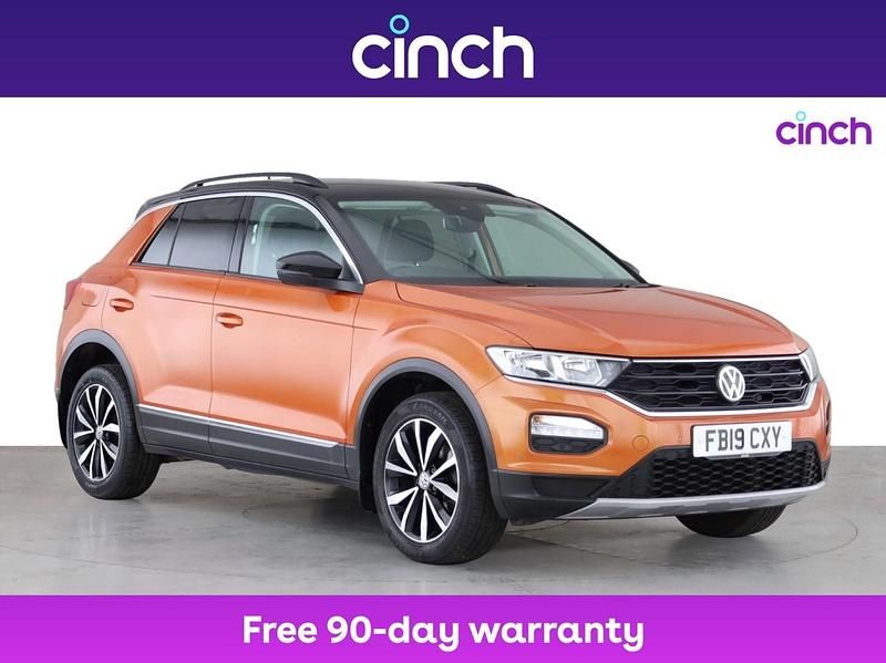 Orange Used 2019 VW T-Roc Design SUV | £16,499 (Fair price) - Image 1/3
