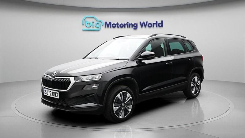 Used Skoda Karoq SE Drive 110 HP (80 kW) 2022 Black SUV