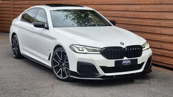 Used BMW 530 M Sport 286 HP (210 kW) 2021 White Sedan