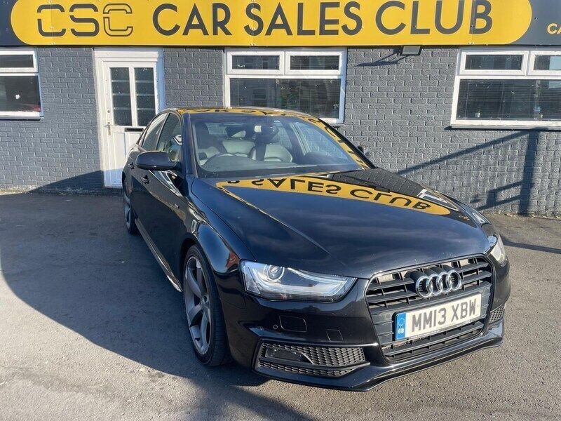 Black Used 2013 Audi A4 Black Edition Sedan | £5,840 (Fair price) - Image 1/3