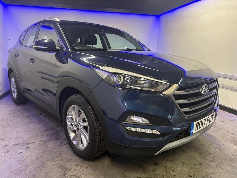 Used Hyundai Tucson SE 116 HP (85 kW) 2017 Blue SUV