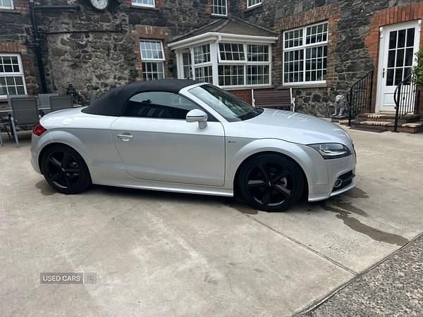 Silver Used 2011 Audi TT S-Line Cabriolet | £6,999 (A bit pricey) - Image 1/4