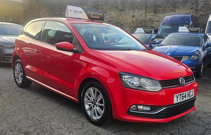 Red Used 2014 VW Polo SE Hatchback | £2,695 (Super price) - Image 1/3