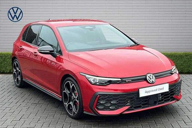 New VW Golf VIII GTI 265 HP (194 kW) 2026 Red Hatchback