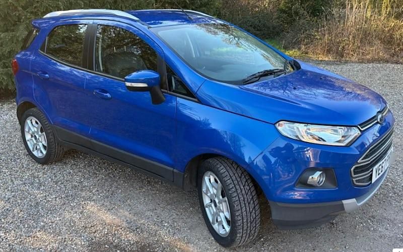 Used Ford Ecosport Titanium 112 HP (82 kW) 2017 Blue SUV