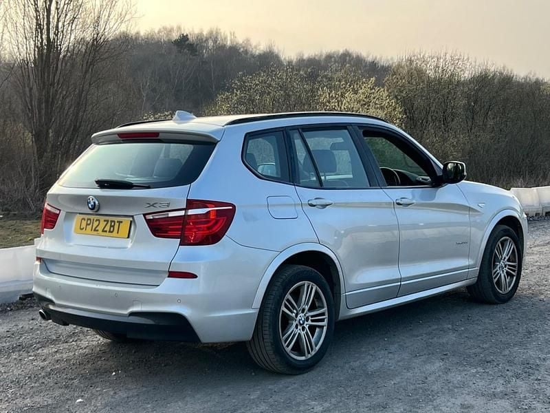 Used BMW X3 M Sport 2012 Silver SUV