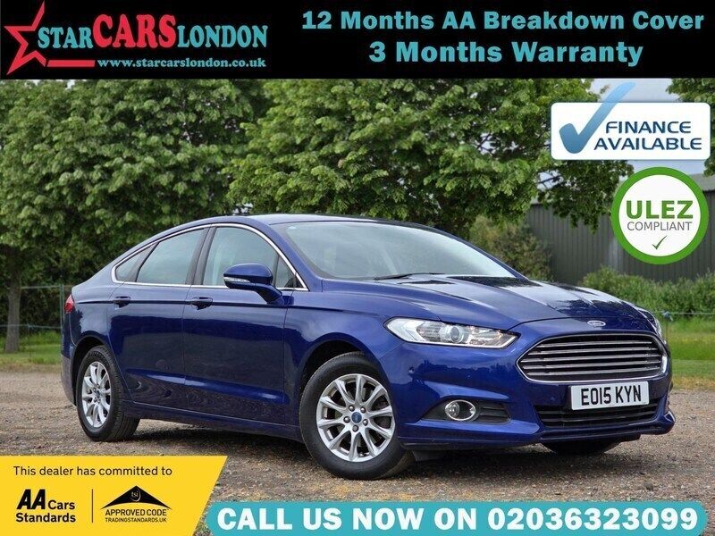 Blue Used 2015 Ford Mondeo Zetec Hatchback | £5,500 - Image 1/4