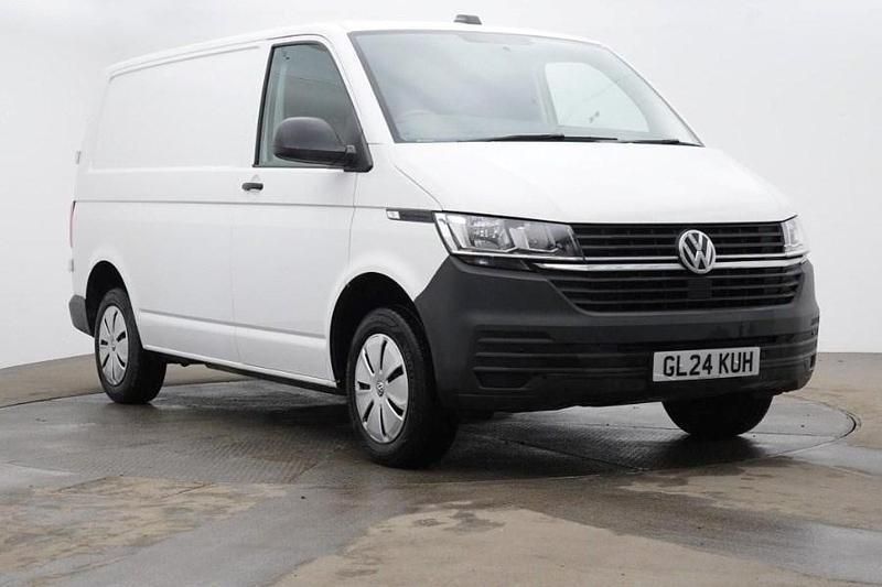 Candy white Used 2024 VW T6.1 Startline Van | £25,485 (Good price) - Image 1/4