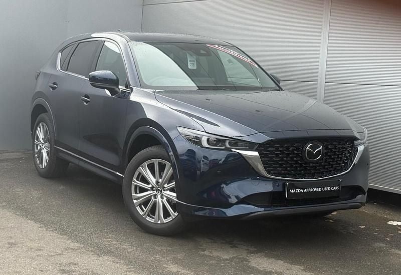 Blue New 2025 Mazda CX-5 Takumi-Line SUV | £30,995 (Good price) - Image 1/4