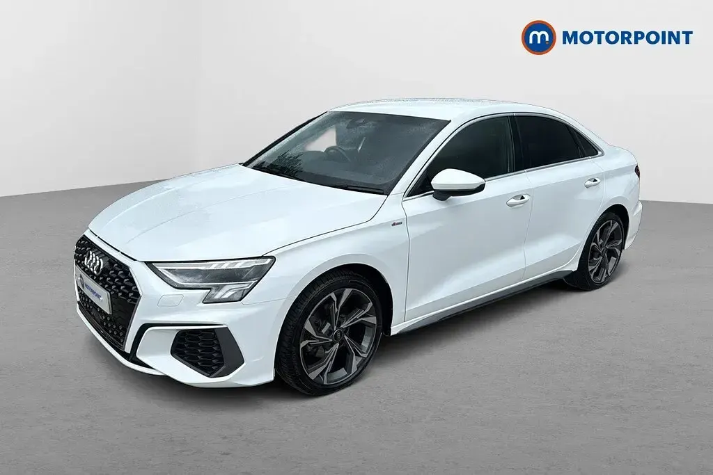 Used Audi A3 S-Line 2024 White Sedan
