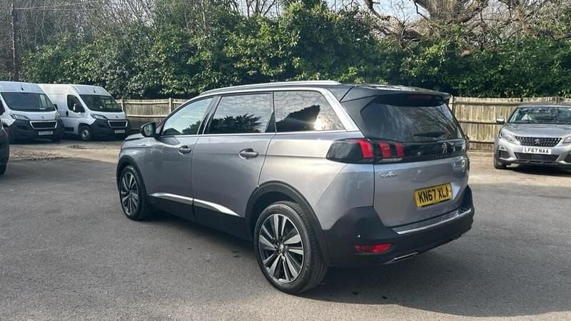 Used Peugeot 5008 GT-line 129 HP (94 kW) 2017 Grey MPV