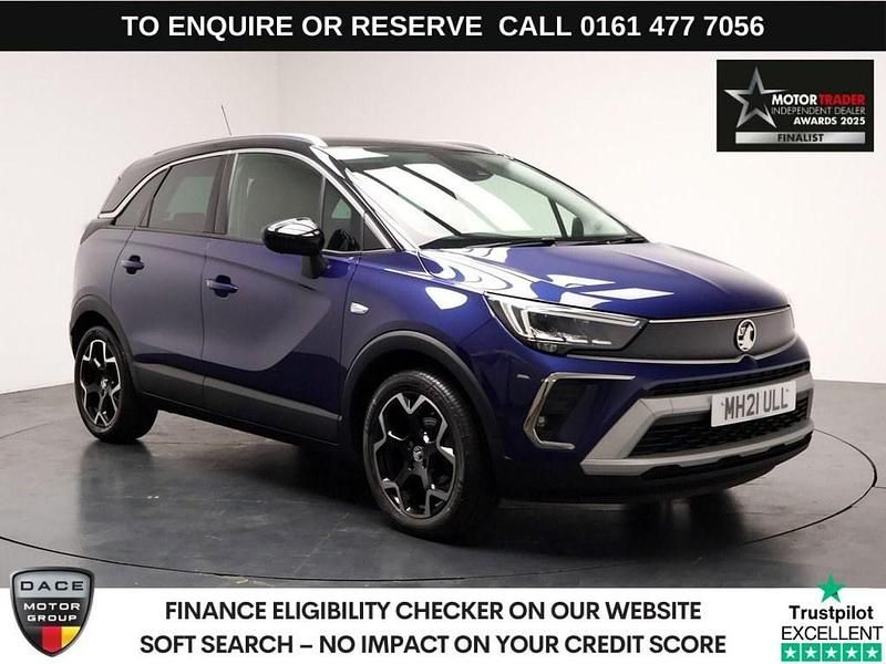 Blue Used 2021 Vauxhall Crossland SRi SUV | £9,890 (Fair price) - Image 1/3