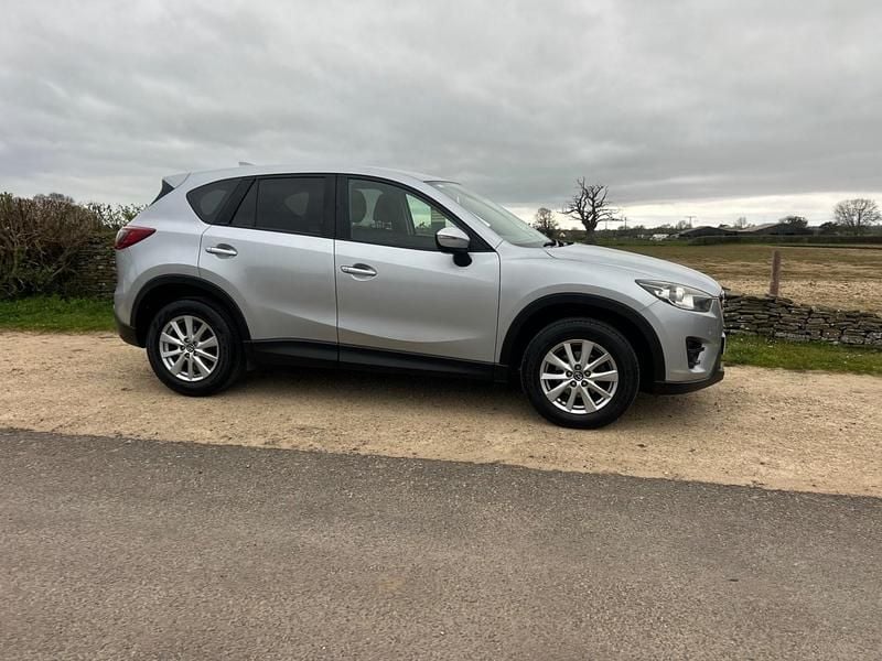 Usado Mazda CX-5 150 HP (110 kW) 2014 Prateado SUV