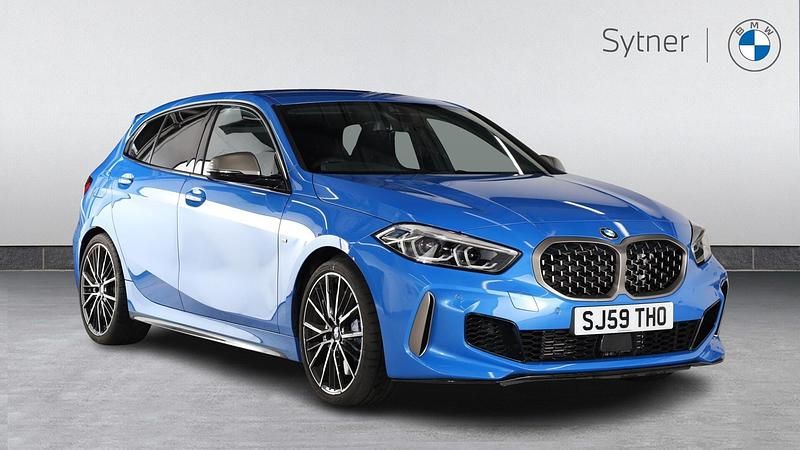 Blue Used 2022 BMW M135 Shadowline Hatchback | £28,500 (Fair price) - Image 1/4