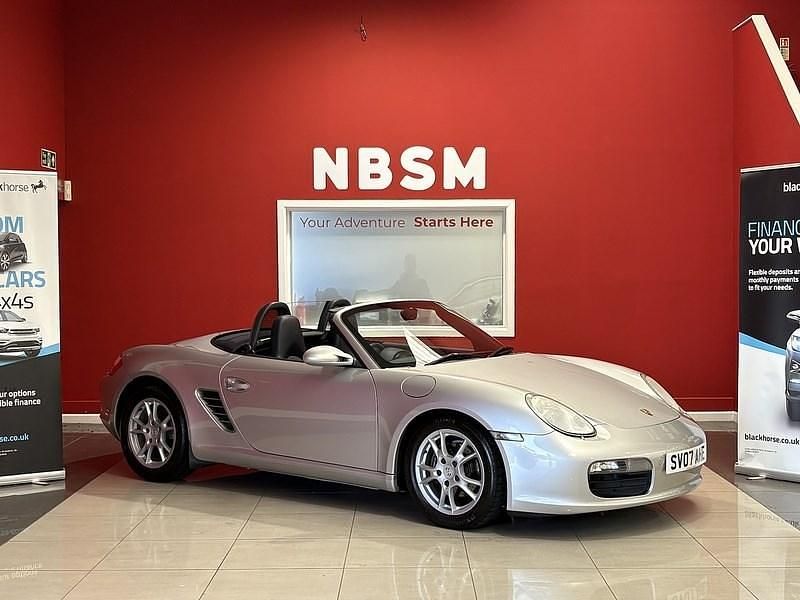 Silver Used 2007 Porsche Boxster Cabriolet | £10,991 (Fair price) - Image 1/4