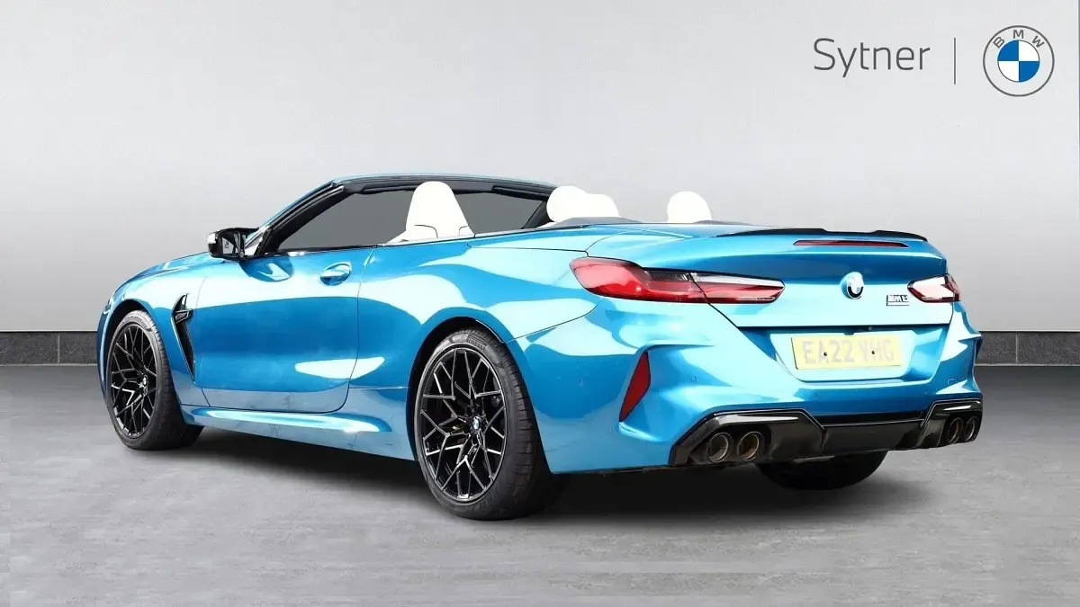 Used BMW M8 Competition Edition 616 HP (453 kW) 2022 Blue Cabriolet