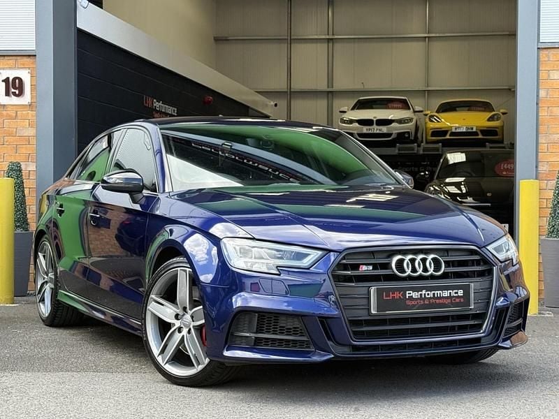 Used Audi S3 Black Edition 2017 Blue Sedan