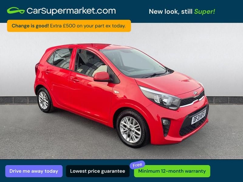 Used Kia Picanto 2021 Red Hatchback