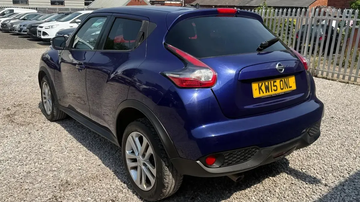 Used Nissan Juke Acenta Premium 110 HP (80 kW) 2015 Blue SUV