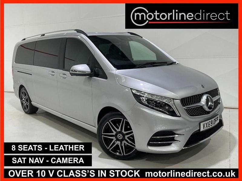 Used Mercedes V220 AMG line 163 HP (119 kW) 2019 Silver MPV