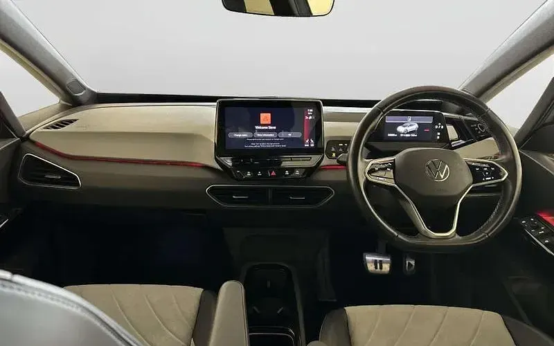 Begagnad VW ID.3 Pro Performance 150 kW (204 HK) 2022 Grå Halvkombi